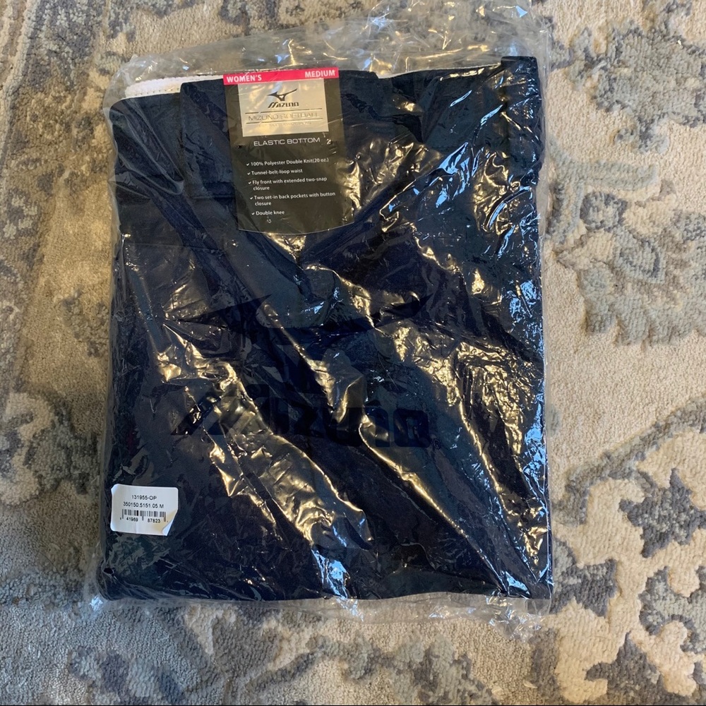 Mizuno Navy Softball Pants